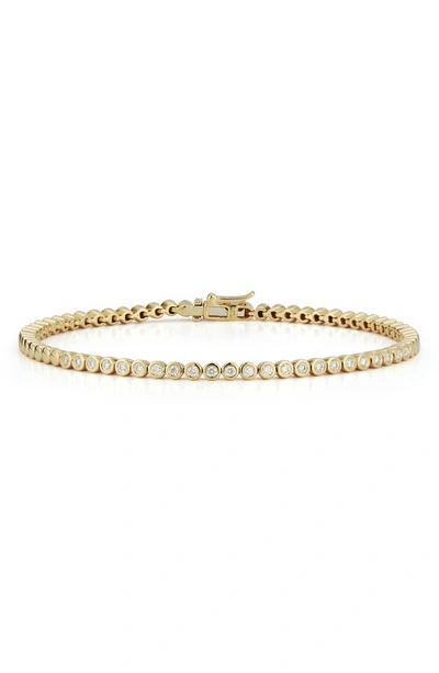 DANA REBECCA DESIGNS LULU JACK BEZEL DIAMOND TENNIS BRACELET