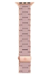 Michele 20mm Silicone Apple Watch® Strap In Rose