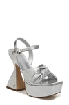 Circus By Sam Edelman Audrea Platform Sandal In Silver