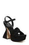 Circus By Sam Edelman Audrea Platform Sandal In Black Corduroy