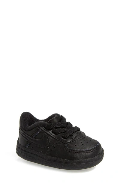 Nike Kids' Air Force 1 Sneaker In Black/ Black/ Black