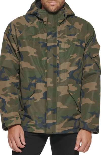 Levi's Performance Storm Rain Jacket In Camouflage