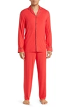 Nordstrom Moonlight Eco Pajamas In Red Lollipop