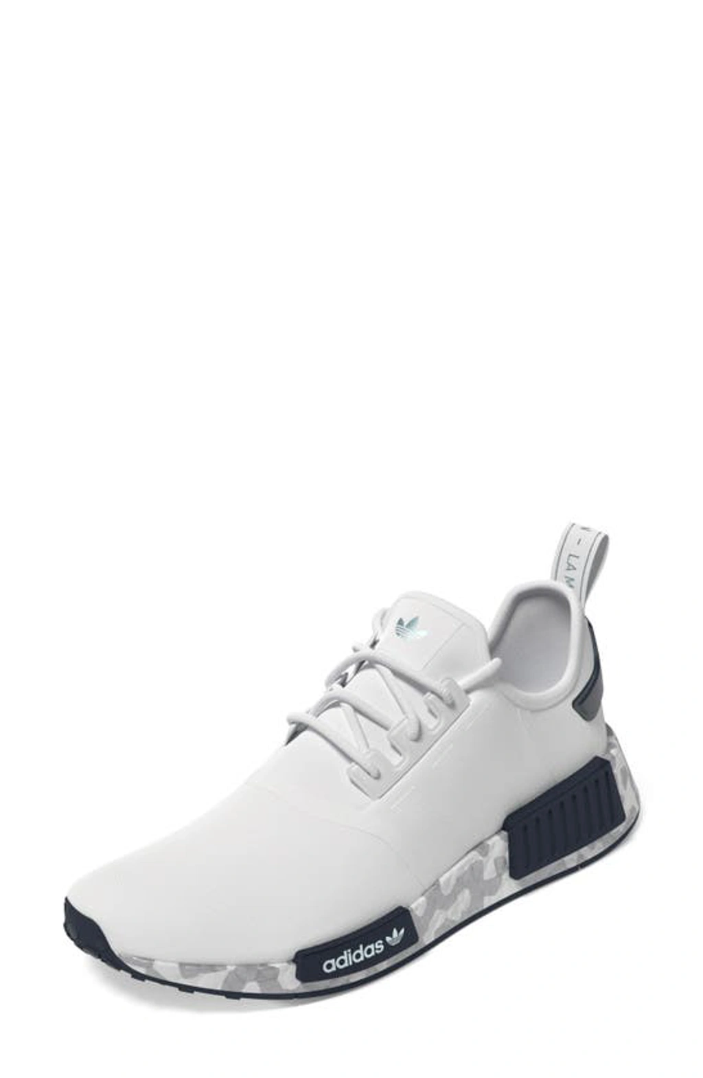 Adidas Originals Nmd R1 Sneaker In White/ Magic Grey/ Legend Ink | ModeSens