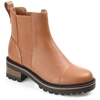 Journee Collection Journee Colleciton Mirette Lug Sole Chelsea Boot In Multi