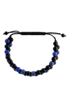 Effy Onyx & Lapis Beaded Bracelet In Blue