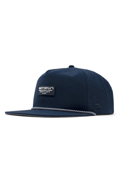 Melin Hydro Coronado Snapback Baseball Cap In Navy