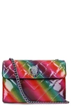 KURT GEIGER KENSINGTON GLITTER CROSSBODY BAG