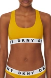 Dkny Logo Wirefree Bralette In Nocolor