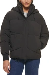Levi's Quilted Puffer Jacket In Black