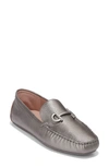 Cole Haan Tully Driver Shoe In Pewter