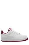 Nike Air Force 1 Low '07 "white/dark Beetroot" Sneakers