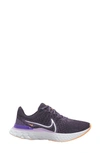 Nike React Infinity Flyknit Running Shoe In Purple