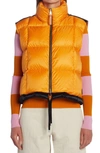 Moncler Genius Women's Runway 2 Moncler 1952 Kart Down Vest In Orange