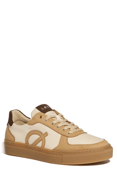 Loci Seven Water Repellent Sneaker In Beige/ Stone