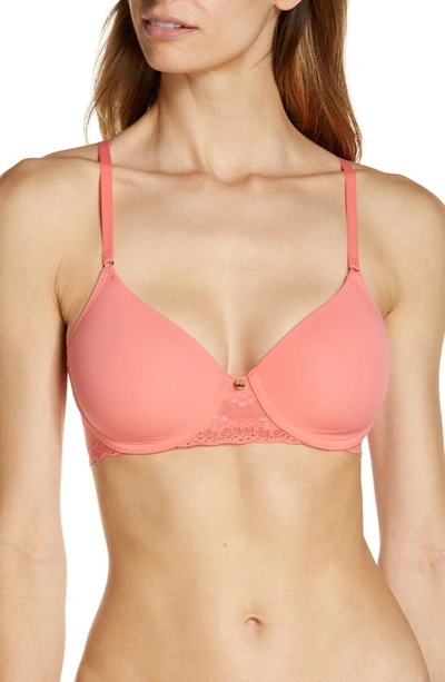 Natori Bliss Perfection Underwire Contour Bra In Sunrise