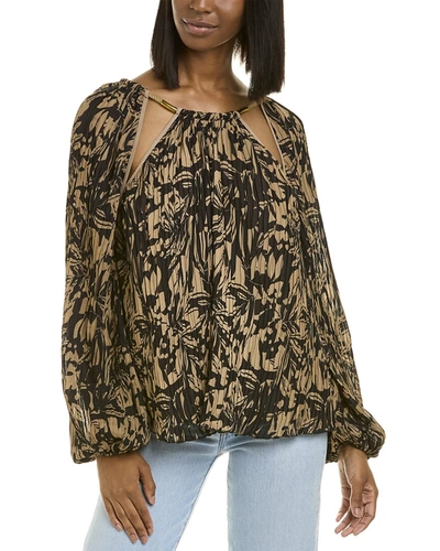 Jonathan Simkhai Lilah Top In Blue