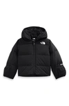 The North Face Unisex Baby North Down Hooded Jacket - Baby In Black