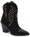 DOLCE VITA WOMEN'S GINNI STITCHED WESTERN BOOTIES WOMEN'S SHOES