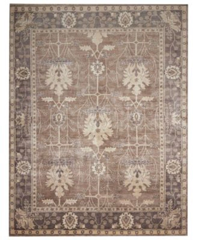 Nourison Aldora Ald03 Gray Rug