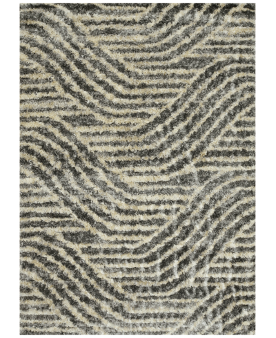 Kas Merino 6715 7'10" X 9'10" Area Rug In Charcoal