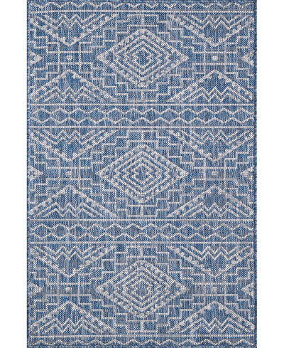 Kas Provo 5778 3'3" X 4'11" Outdoor Area Rug In Blue