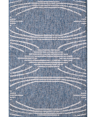 Kas Provo 5781 3'3" X 4'11" Outdoor Area Rug In Blue