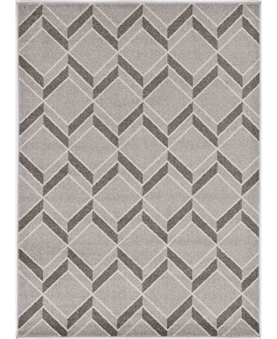 Kas Lucia 2772 6'7" X 9'6" Outdoor Area Rug In Gray