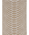 Kas Provo 5767 7'10" X 10'10" Outdoor Area Rug In Brown