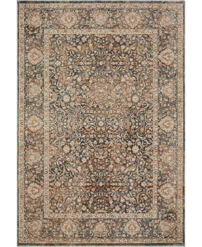 Spring Valley Home Lourdes Lou-08 5'3" X 7'9" Area Rug In Charcoal