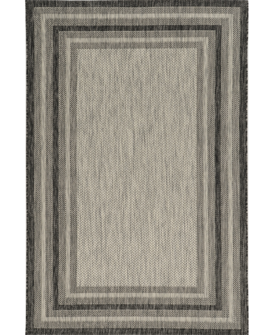 Kas Provo 5757 3'3" X 4'11" Outdoor Area Rug In Gray