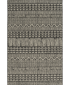 Kas Provo 5761 5'3" X 7'7" Outdoor Area Rug In Charcoal
