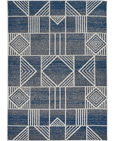 Kas Lucia 2774 5'3" X 7'7" Outdoor Area Rug In Blue