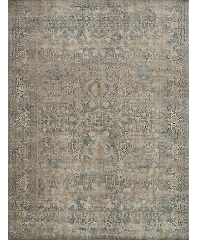 Spring Valley Home Millennium Mv-01 6'7" X 9'2" Area Rug In Gray