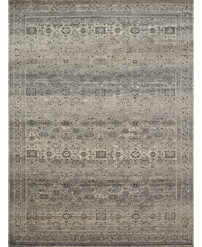 Spring Valley Home Millennium Mv-02 6'7" X 9'2" Area Rug In Gray