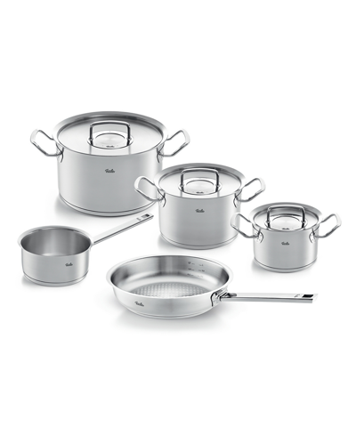 Fissler Original-profi Collection Stainless Steel 8 Piece Set In Silver
