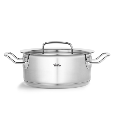 Fissler Original-profi Collection Stainless Steel 2.7 Quart Dutch Oven With Lid In Silver