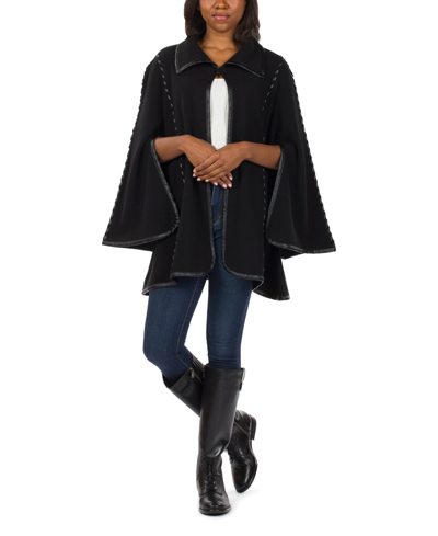 Patricia Nash Women's Sleeved Cape In Black