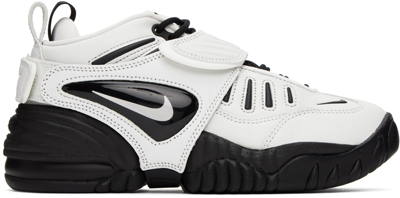 Nike Ambush Adjust Force Sp Rubber-trimmed Leather And Mesh Sneakers In White