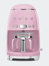 Smeg Drip Filter Coffee Machine In Pink