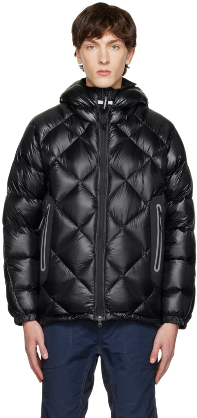 And Wander Black Diamond Stitch Down Jacket