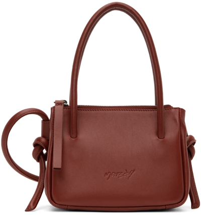 Marsèll Red Piccolo Bag In Blood Red