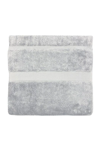 Paoletti Cleopatra Egyptian Cotton Bath Towel In Grey