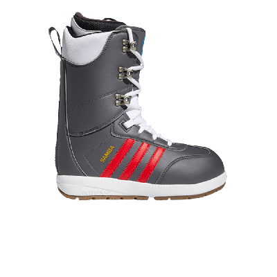 Pre-owned Adidas Originals Samba Adv Boot 'grey Scarlet'