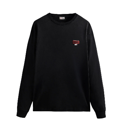 Pre-owned Kith For Spider-man Timeline Long-sleeve Tee 'black'