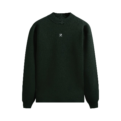Pre-owned Kith X Bmw Long-sleeve Mock Neck Sweater 'vitality' In Green