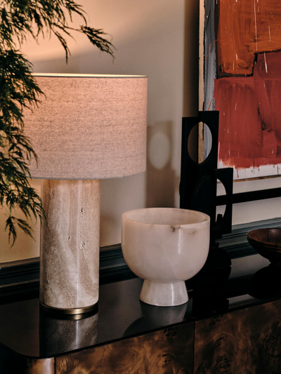 Soho Home Remi Stone Table Lamp