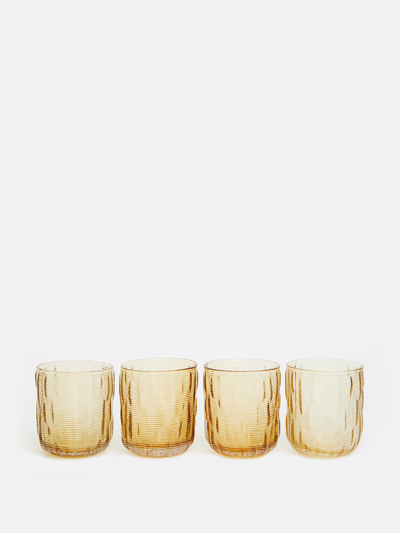 Soho Home Mara Tumbler Amber