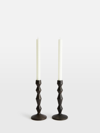 Soho Home Gigi Forged Metal Large Candleholder