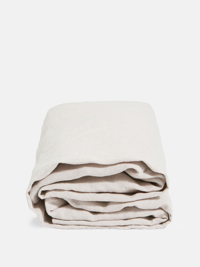 Soho Home Luna Linen Fitted Sheet Cream